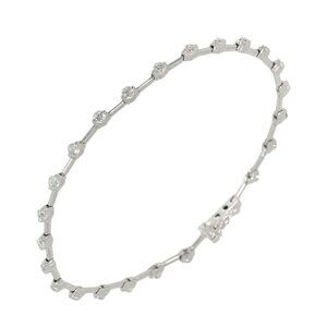 DE BEERS LINE Diamond 1.25ct Bracelet 18K White Gold 750 90271638